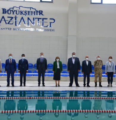 Karkamış Belediye Başkanı Ali DOĞAN, İlçemize Kazanılan Yüzme Havuzu Açılış Programına katıldı